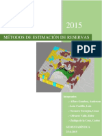 Metodos de Estimacion de Reservas Final