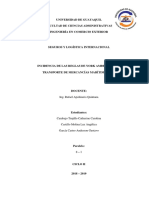 Incidencia de Las Reglas de York Amberes en El Transporte de Mercancías Marítima