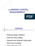 Working Capital Management