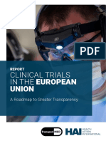 Report: Clinical Trials in The European Union