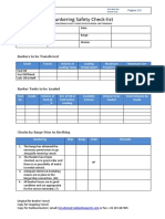 Contoh Check List Audit Kebakaran