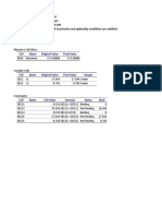 Cell Name Original Value Final Value