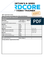 DAY 5: Upper Back & Calves Notes: 60 Seconds of Rest Between Sets. Unless Noted Otherwise