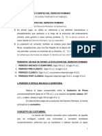 Fuentes Del Derecho Romano