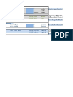 Heat Input Calculation