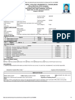 Government College University, Faisalabad: Examination Form (Annual System)