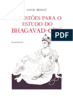 Annie Besant - Sugestões para o Estudo Do Bhagavad-Gítã