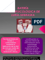 Batería Neuropsicológica de Luria-Nebraska