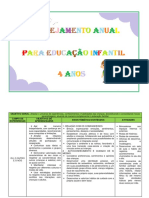 Planejamento de Acordo Com BNCC - 4 Anos