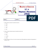 Ejercicios Máquinas y Mecanismos