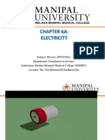 Chapter 6A: Electricity