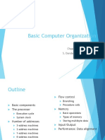 Basic Computer Organization: S. Dandamudi