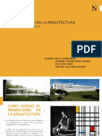 Minimalismo en La Arquitectura