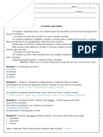 Atividade Tempos Verbais 7º Ano Respostas