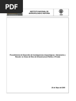 2009 Procedimiento Salvamento y Rescate INAH PDF