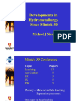 A03 Nicol Developments in Hydrometallurgy