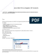 Setup's Required To Send A XML PO To A Supplier - AP Invoice To Buyer Through OSN - Oracle Apps Store