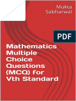 Mathematics Multiple Choice Questions (MCQ) For VTH Standard - Nodrm