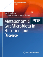 Metabonomics and Gut Microbiota in Nutrition and Disease: Sunil Kochhar François-Pierre Martin Editors