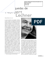 Entrevista A Norbert Lechner