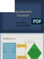 Hipoglicemia Neonatal