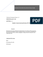 Pipeline Construction Specification (Pcs-01) Sp-1208