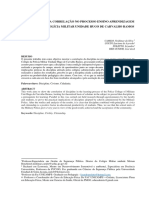 A Disciplina E Sua Correlação No Processo Ensino Aprendizagem No Colégio Da Polícia Militar Unidade Hugo de Carvalho Ramos