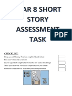 Short Story Writing Assessment 2018