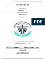 Framing of Suits in CPC