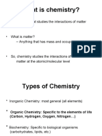 What Is Chemistry?: The Science That Studies The Interactions of Matter