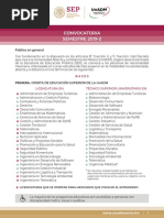 Convocatoria 2019-2 UnADM