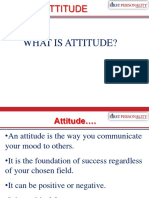 What Is Attitude?