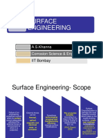 Surface Engineering: A.S.Khanna Corrosion Science & Engineering