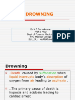 Drowning: DR K.B.Suryakumar Prof & HOD Dept of Forensic Medicine KVG Medical College Sullia - Karnataka