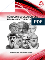 Evolución Del Pensamiento Filosófico