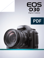 Brochure Eos d30