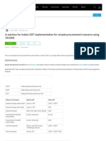 Sample Document For Tax