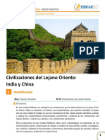 Civilizaciones Del Lejano Oriente India y China