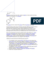 Classification Alkaloids