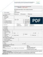 Ficha de Cadastramento Professor Formador - Edital - n22 - 2019