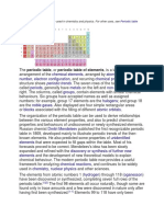 Periodic Trends: This Article Is About The Table Used in Chemistry and Physics. For Other Uses, See