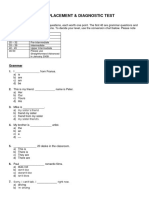 Placement Test