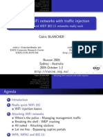 Attacking WiFi With Traffic Injection Cedric Blancher