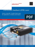 Sensor Photonics: Distributed Feedback (DFB) Laser