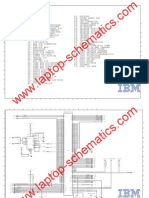 IBM Laptop Motherboard Schematic Diagram