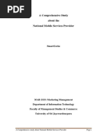 A Comprehensive Study About The National Mobile Services Provider