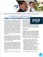 Gobierno Corporativo - Empresarios Bolivia Boletin - Noviembre2012