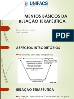 Elementos Básicos Da Relação Terapêutica