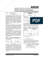 Using PWM To Generate Analog Output