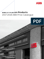 Abbelectrificationproducts 20172018abbpricecatalogue PDF